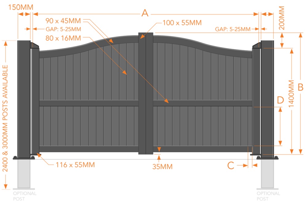 Wentworth Aluminium Driveway Gates Buy Wentworth Aluminium Driveway