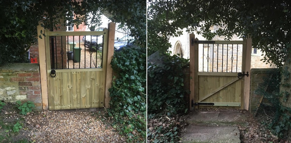Salisbury wooden garden gates design